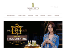 Tablet Screenshot of biosecrets.ca